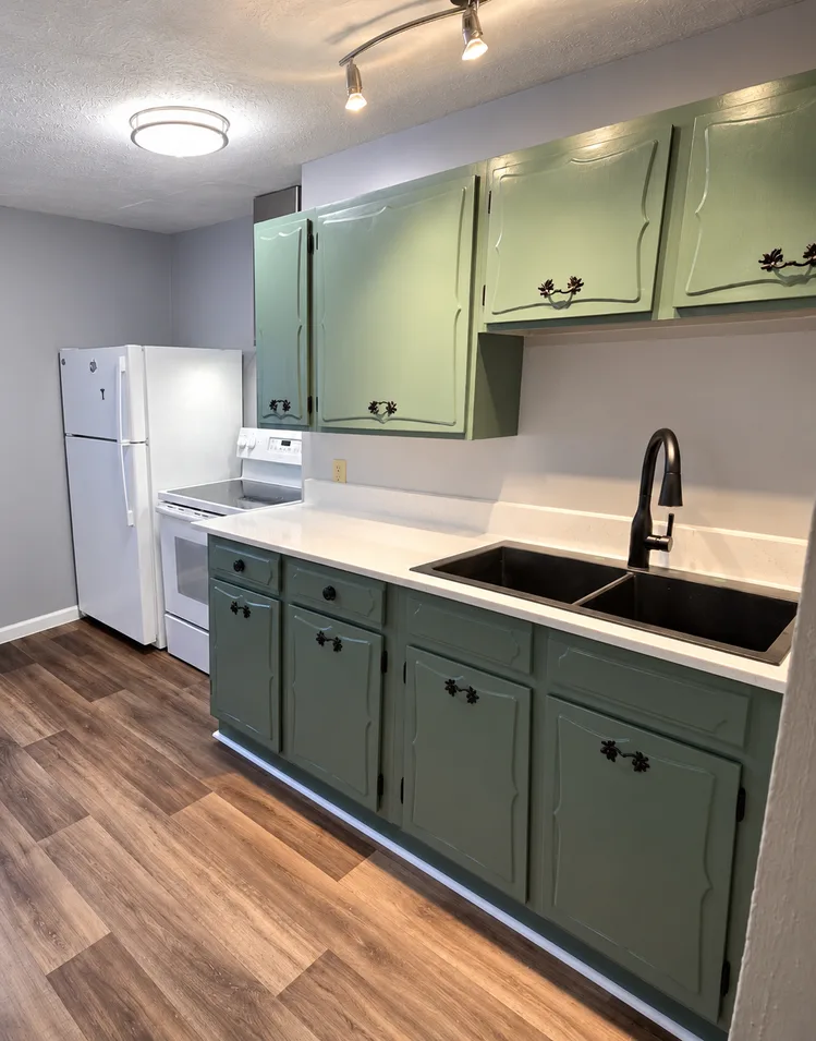 Second kitchen after renovation