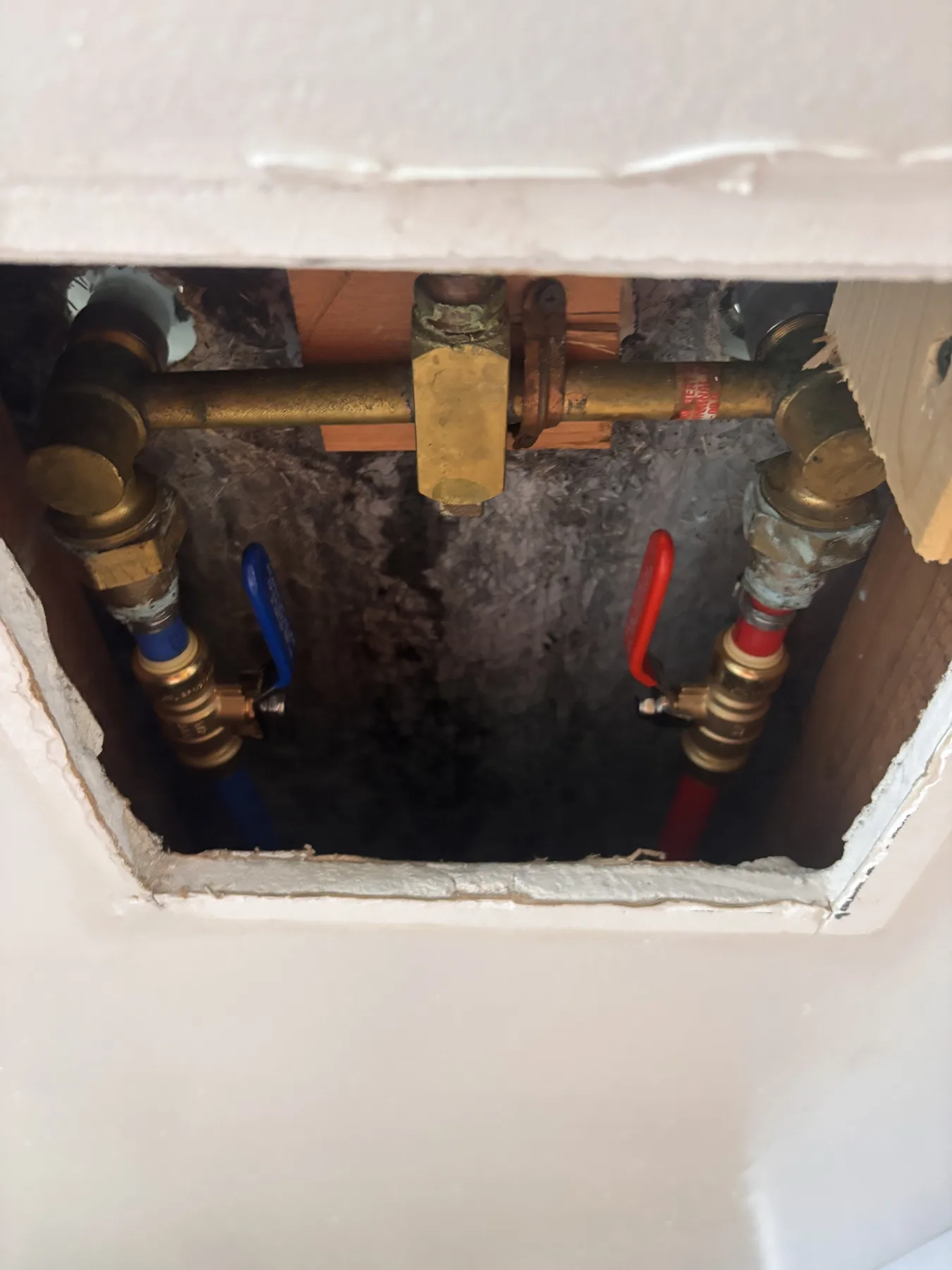 Replacement tub plumbing valve